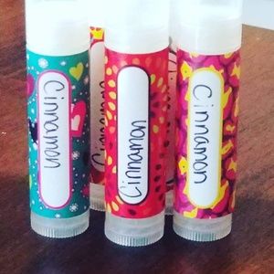 natural homemade lip balm